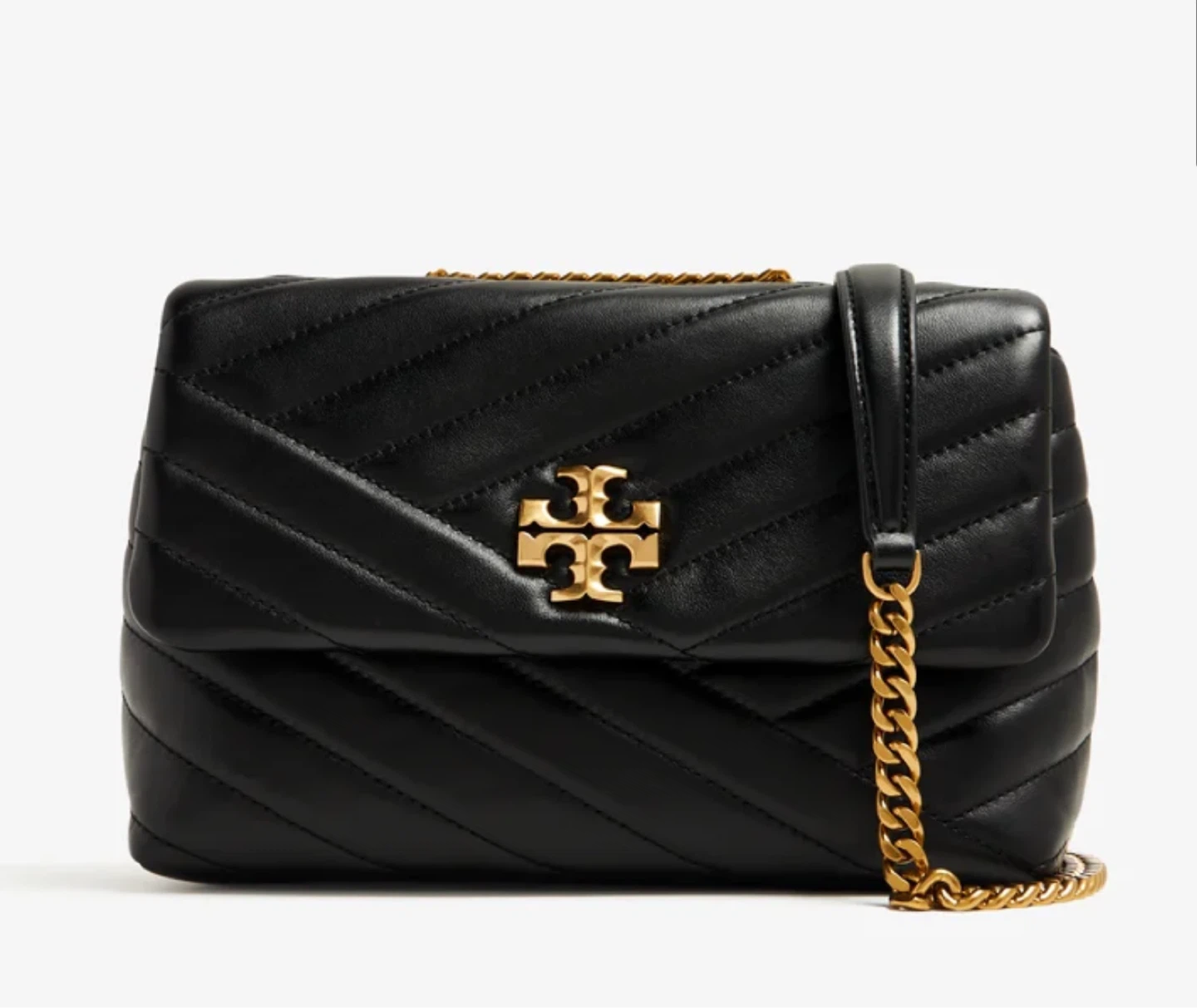 Tory Burch Kira Chevron Small Bag - Black