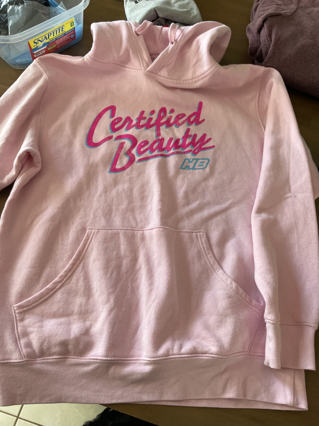 Pink 'Certified Beauty' Hoodie