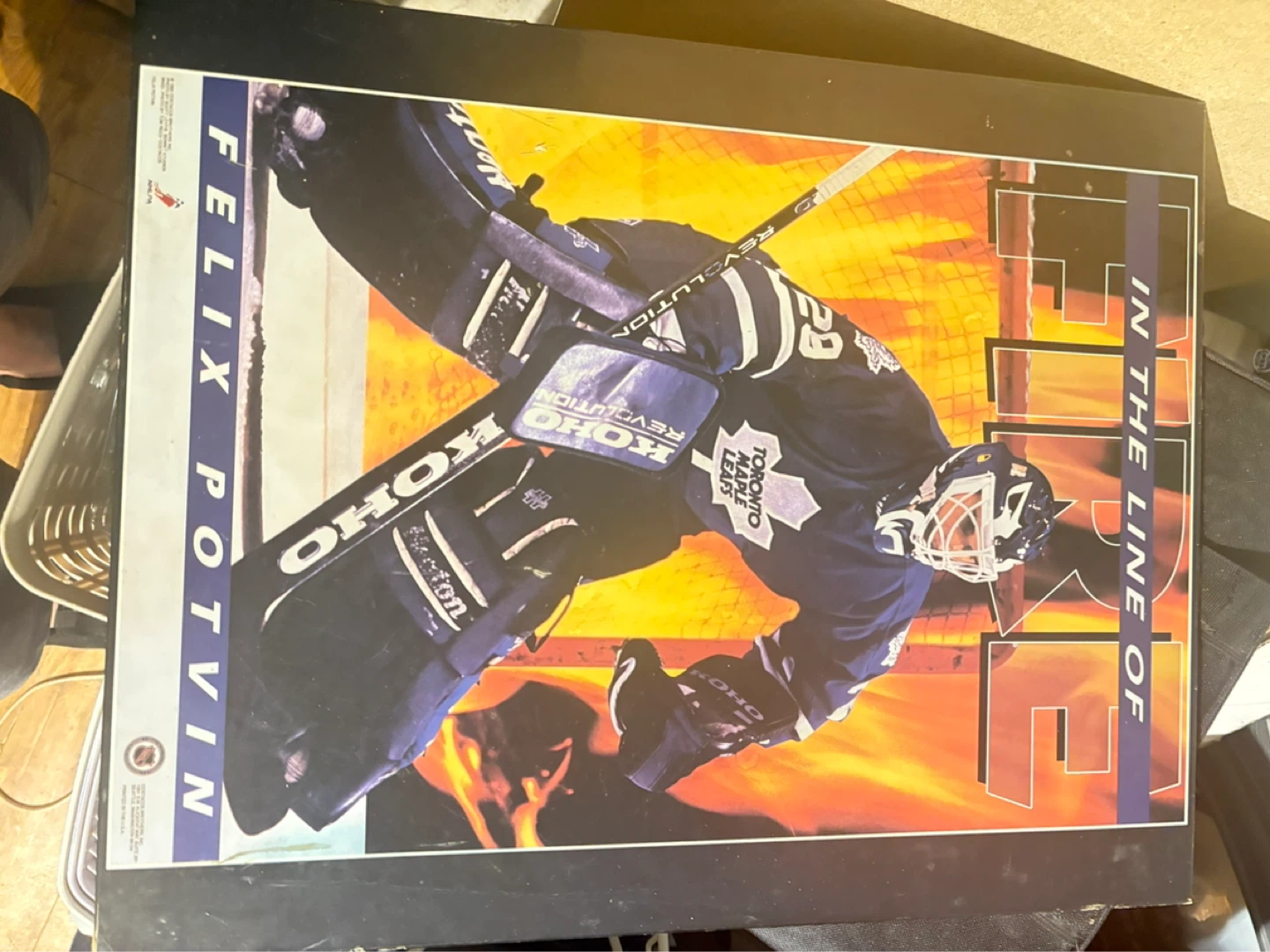 Felix Potvin Poster plaque