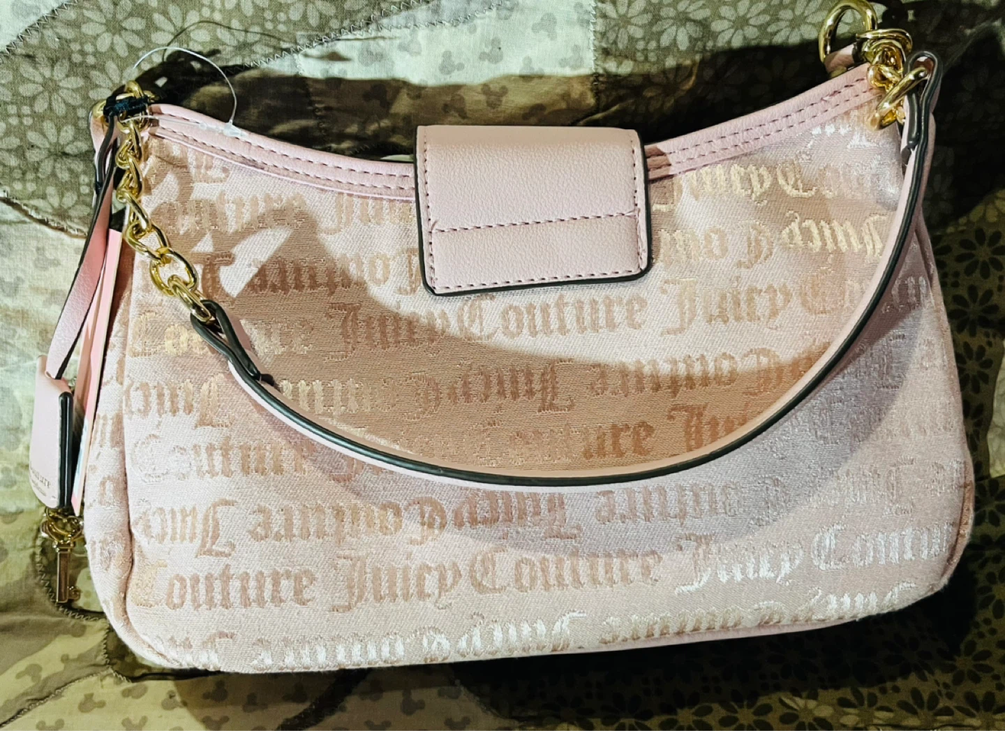 Juicy Couture Call It A Classic Shoulder Bag - Pink Diamond - photo 3