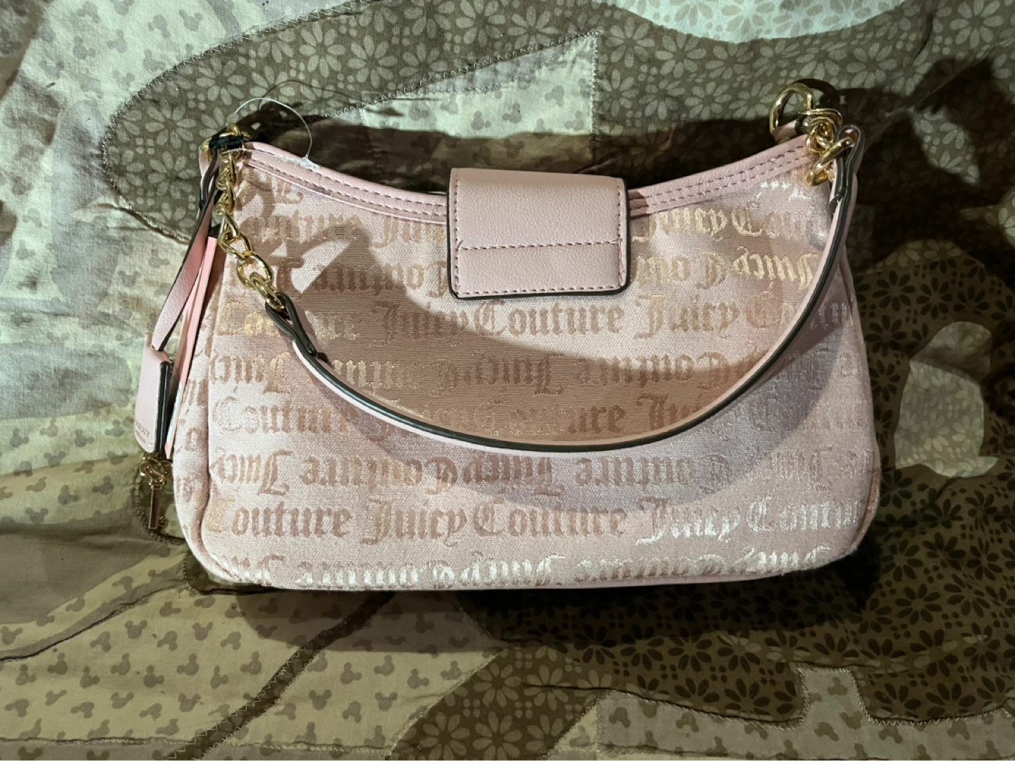 Juicy Couture Call It A Classic Shoulder Bag - Pink Diamond - photo 2