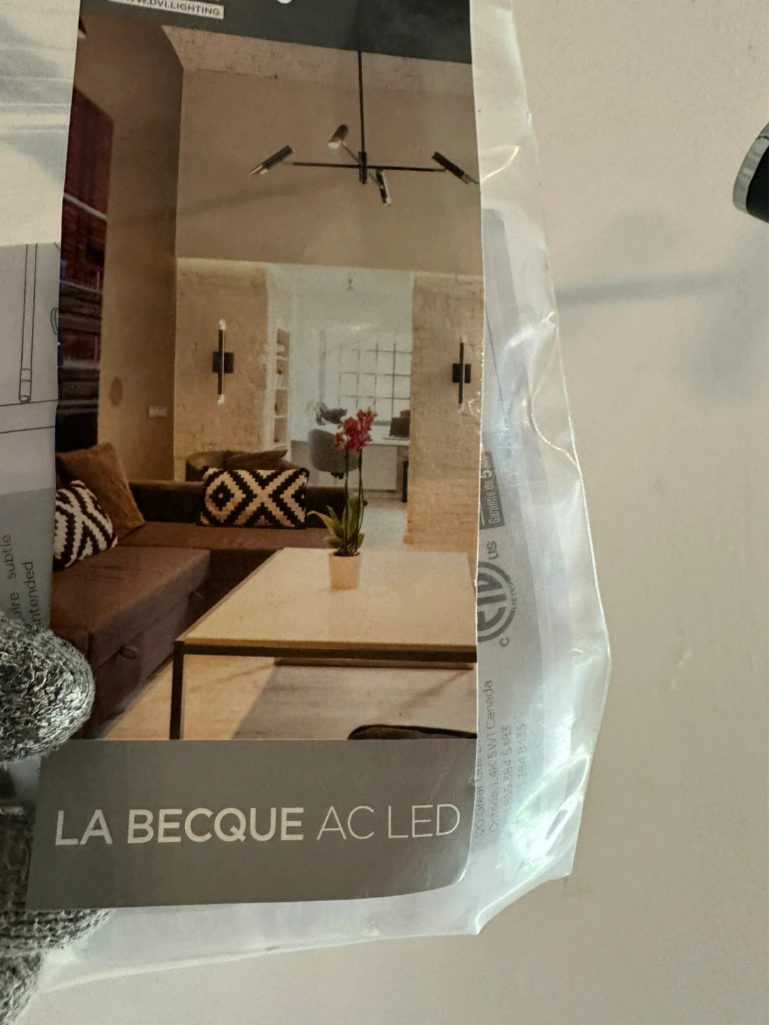 La Becque AC LED Sputnik Chandelier - New with tag - photo 2