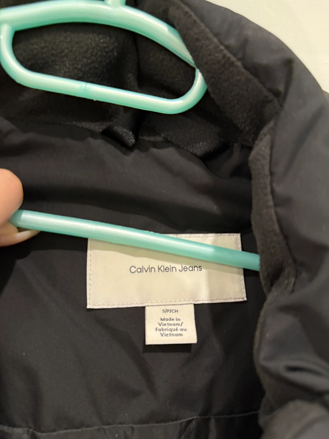 Calvin Klein Jeans Black Puffer Jacket - Size S/CH - photo 2