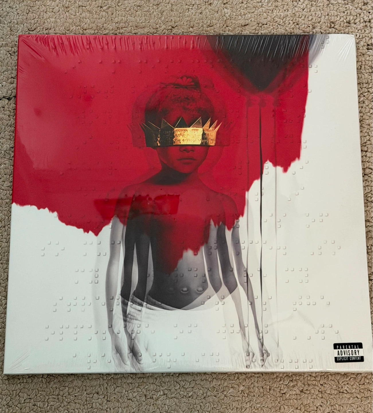 Rihanna Anti Vinyl Record - Red limited record