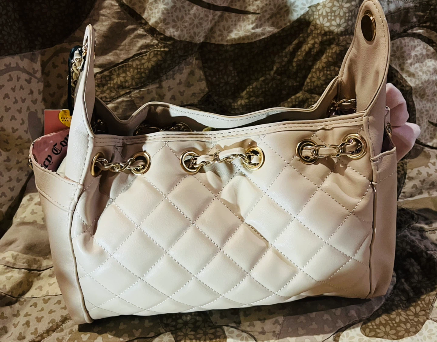 Juicy Couture Fashion Icon Bucket Bag - Sandstone - photo 3