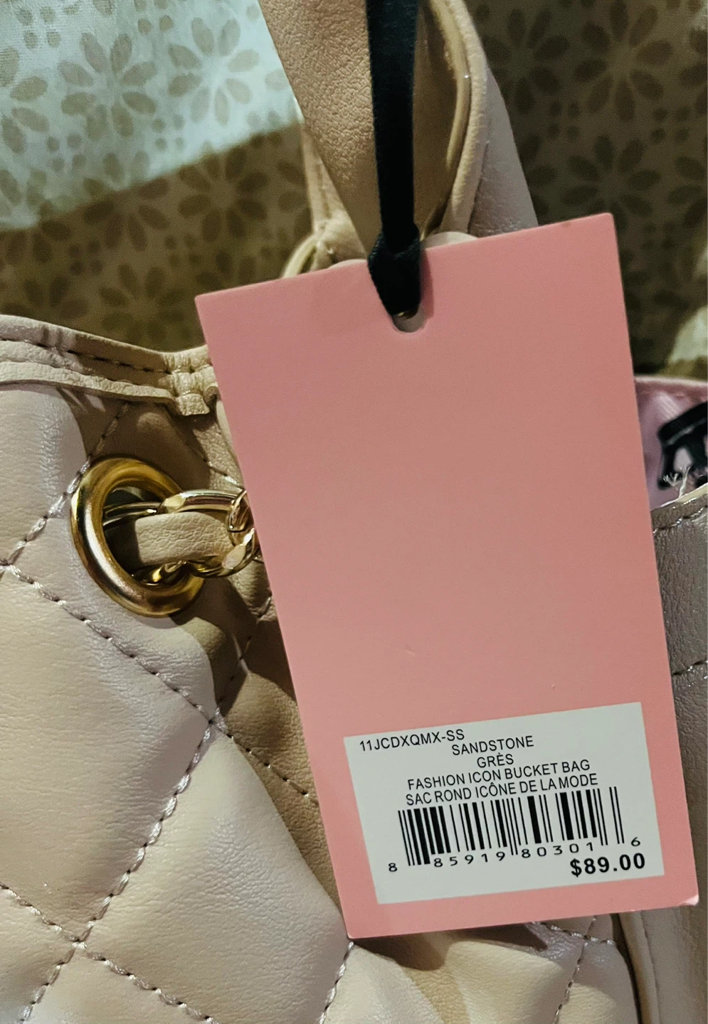 Juicy Couture Fashion Icon Bucket Bag - Sandstone - photo 5