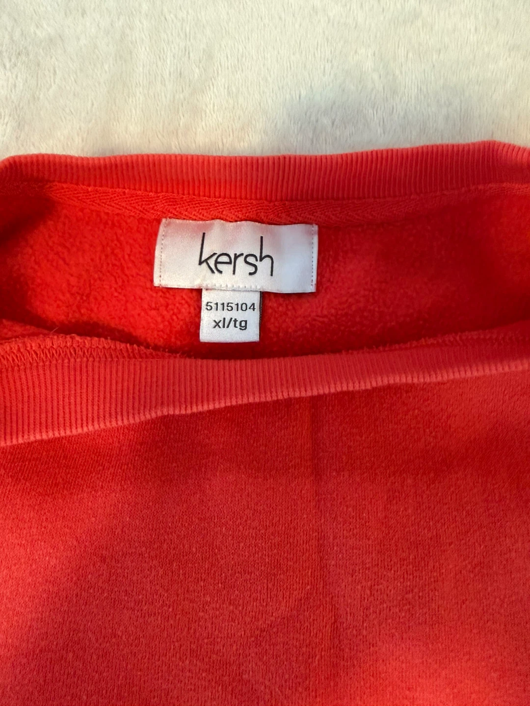 Kersh Orange Crewneck Sweatshirt - XL - photo 2