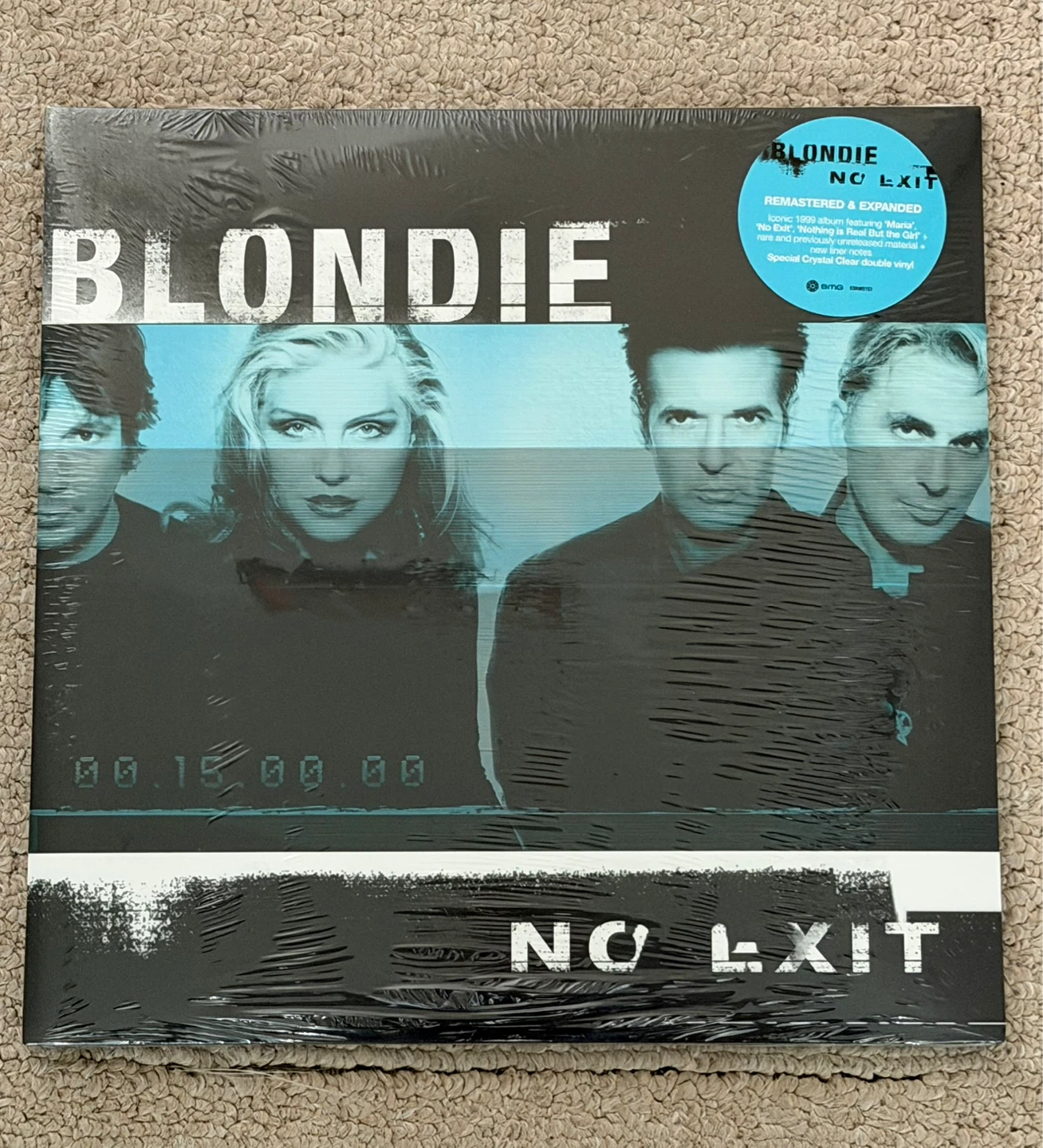Blondie No Exit Remastered & Expanded Crystal Clear Double Vinyl