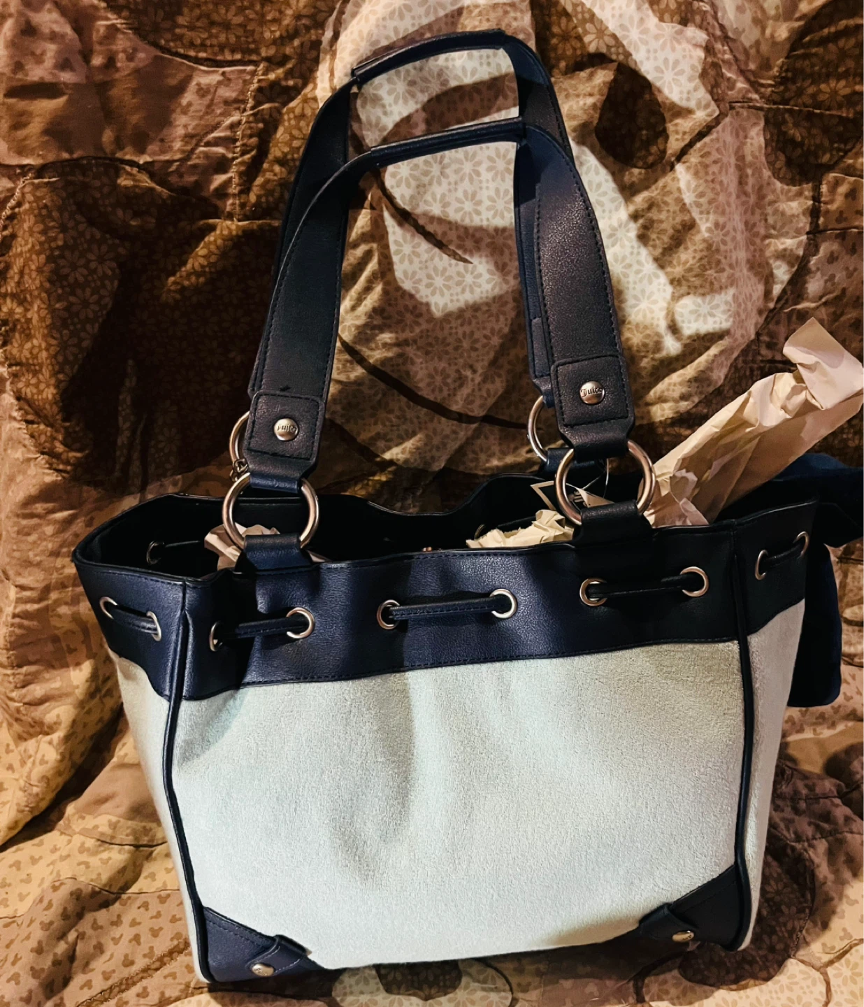 Juicy Couture Club Tote Bag - Pastel Turquoise - photo 5
