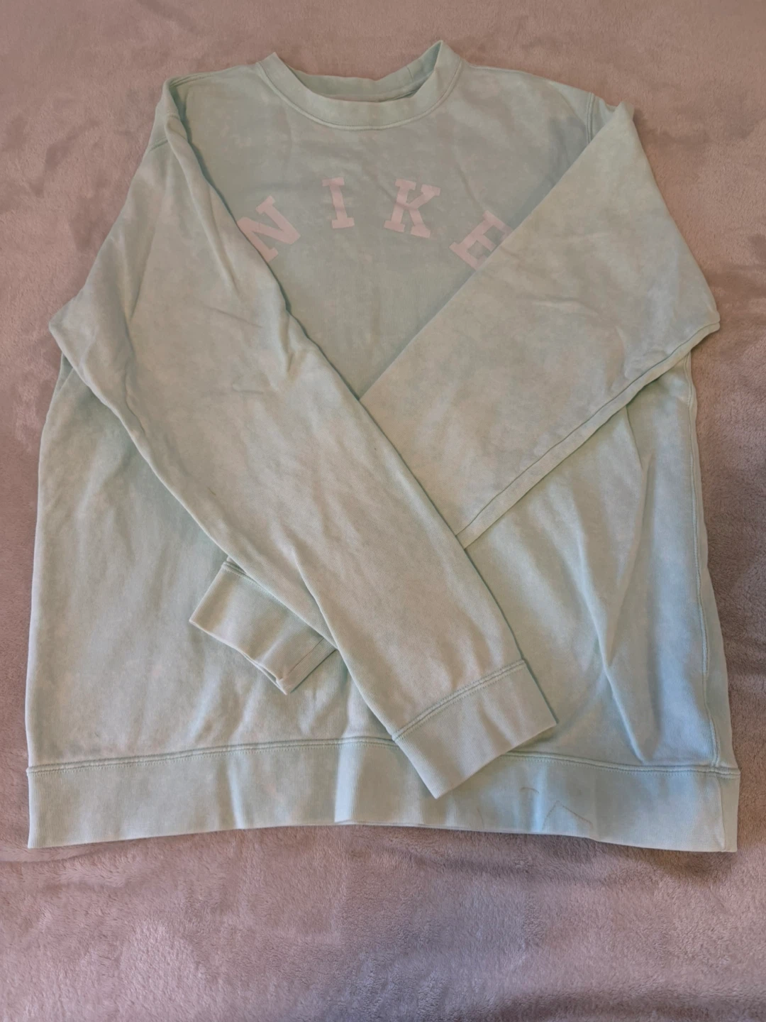 Nike Crewneck Sweatshirt - Size L - Light Green - photo 2