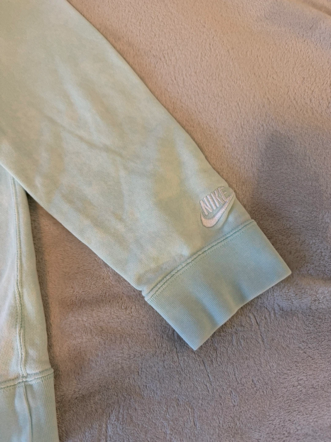 Nike Crewneck Sweatshirt - Size L - Light Green - photo 4