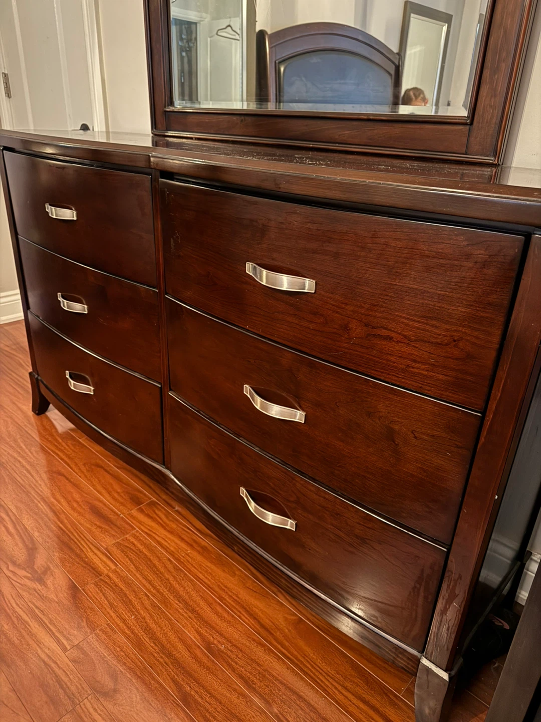 $100 all 3 pcs. Bed, dresser and night table - photo 3