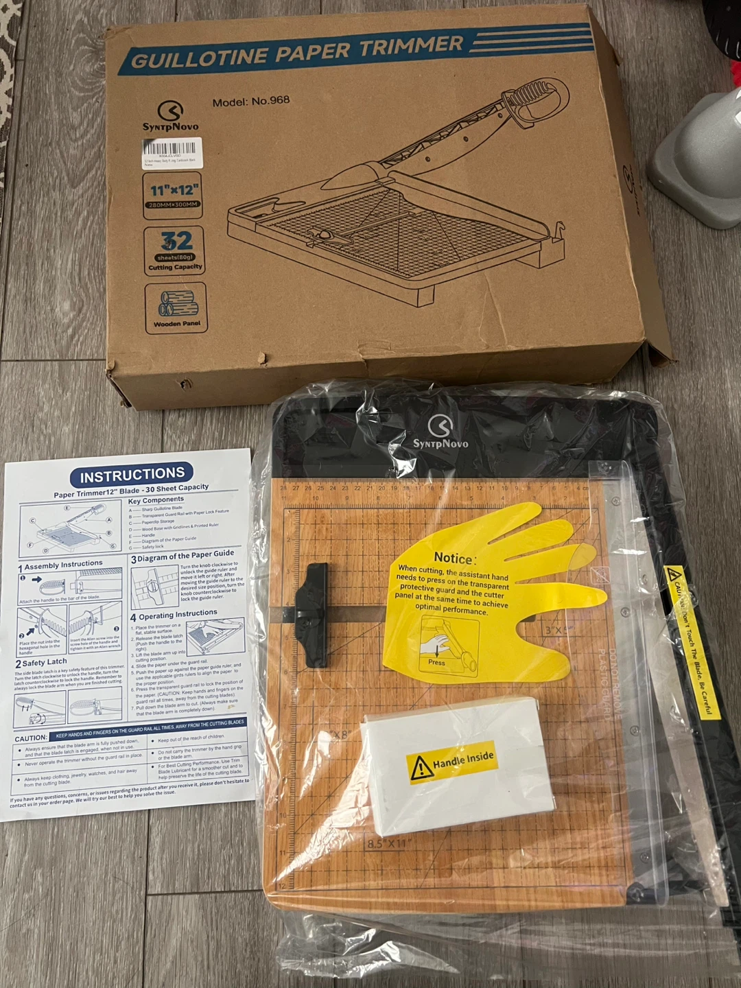 Guillotine Paper Trimmer Cutter
