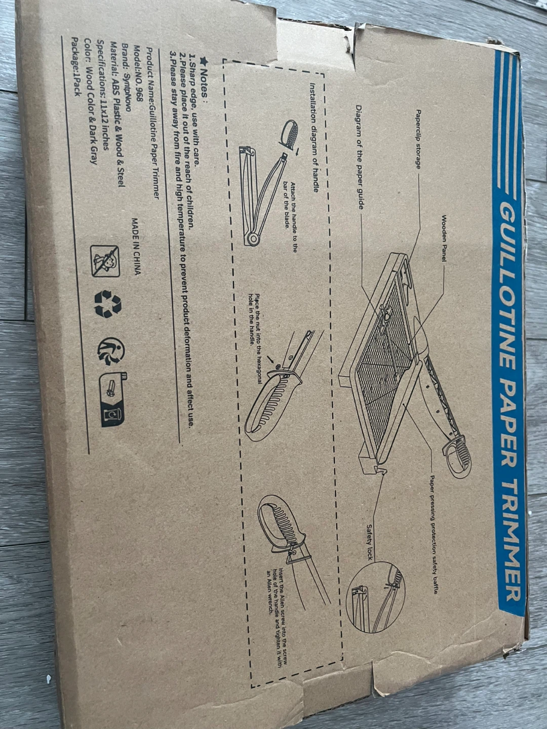 Guillotine Paper Trimmer Cutter - photo 2