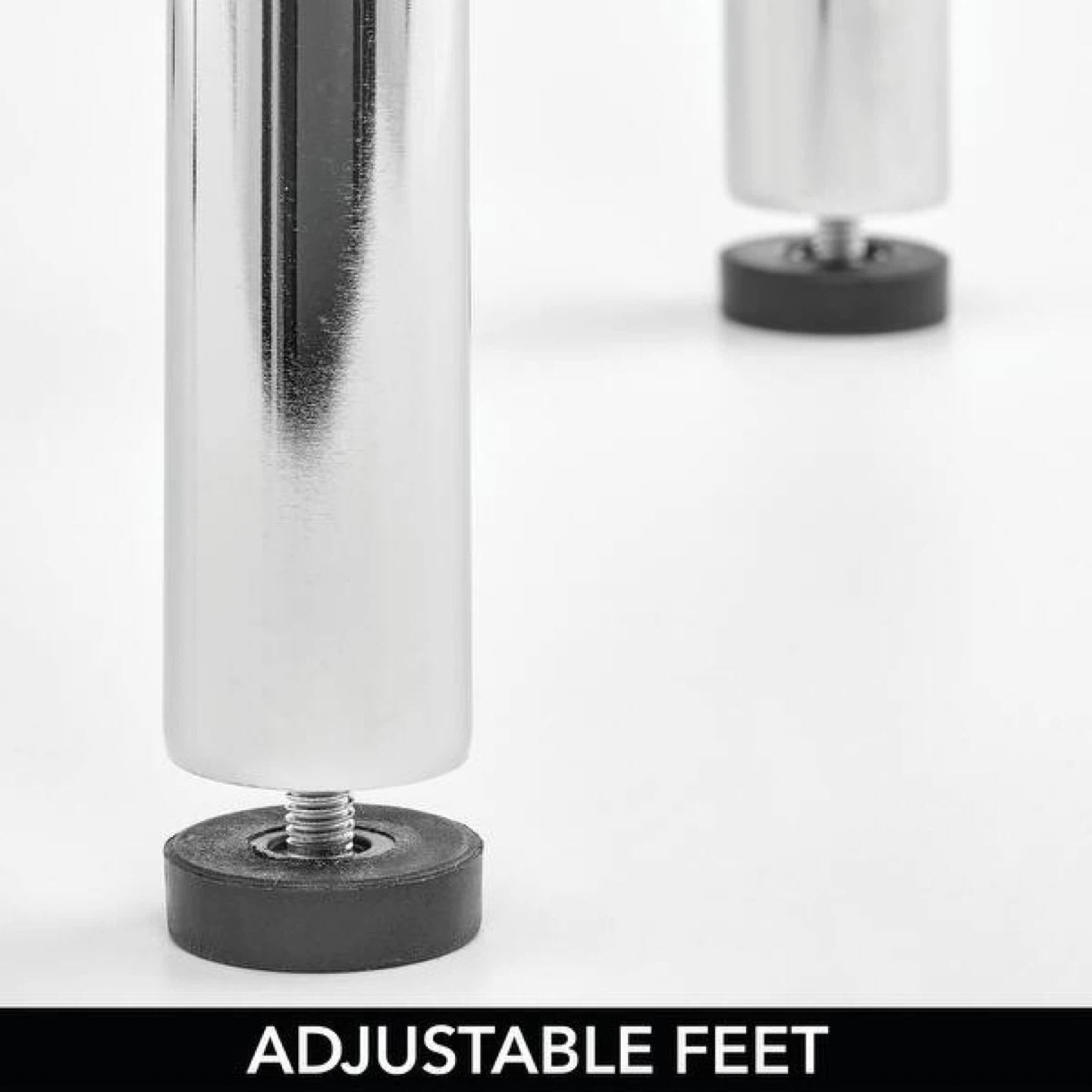 Glass Corner 4-Tier Storage Organizer Tower Cabinet - photo 5