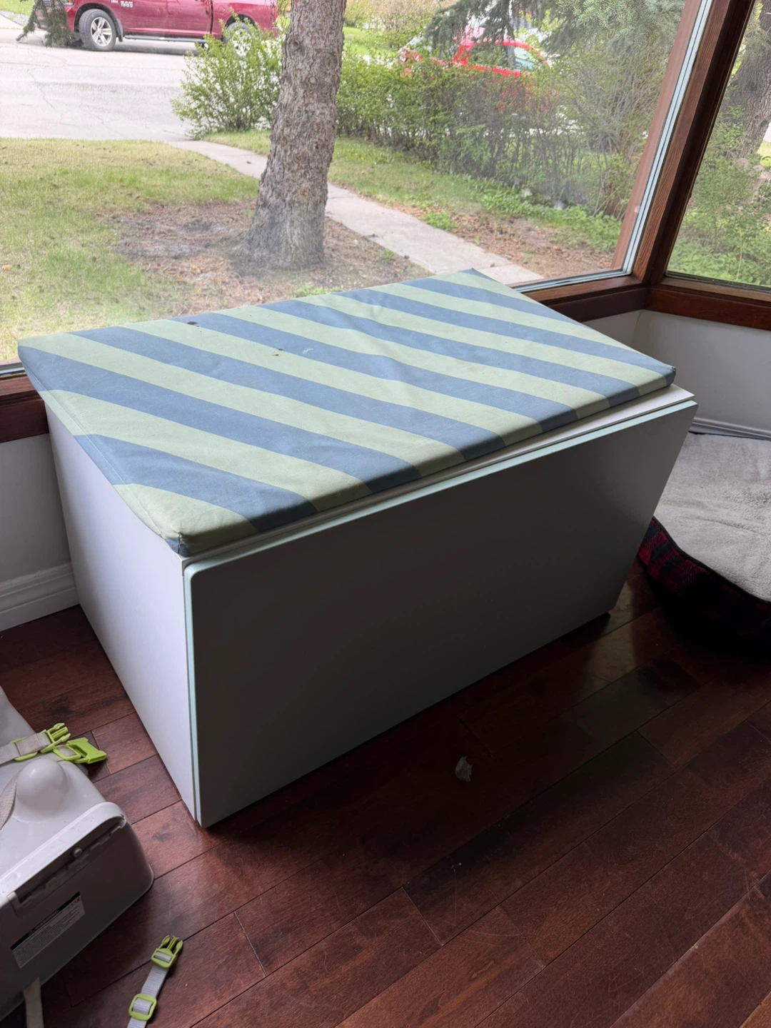 Storage Bench with Padded Seat - photo 2