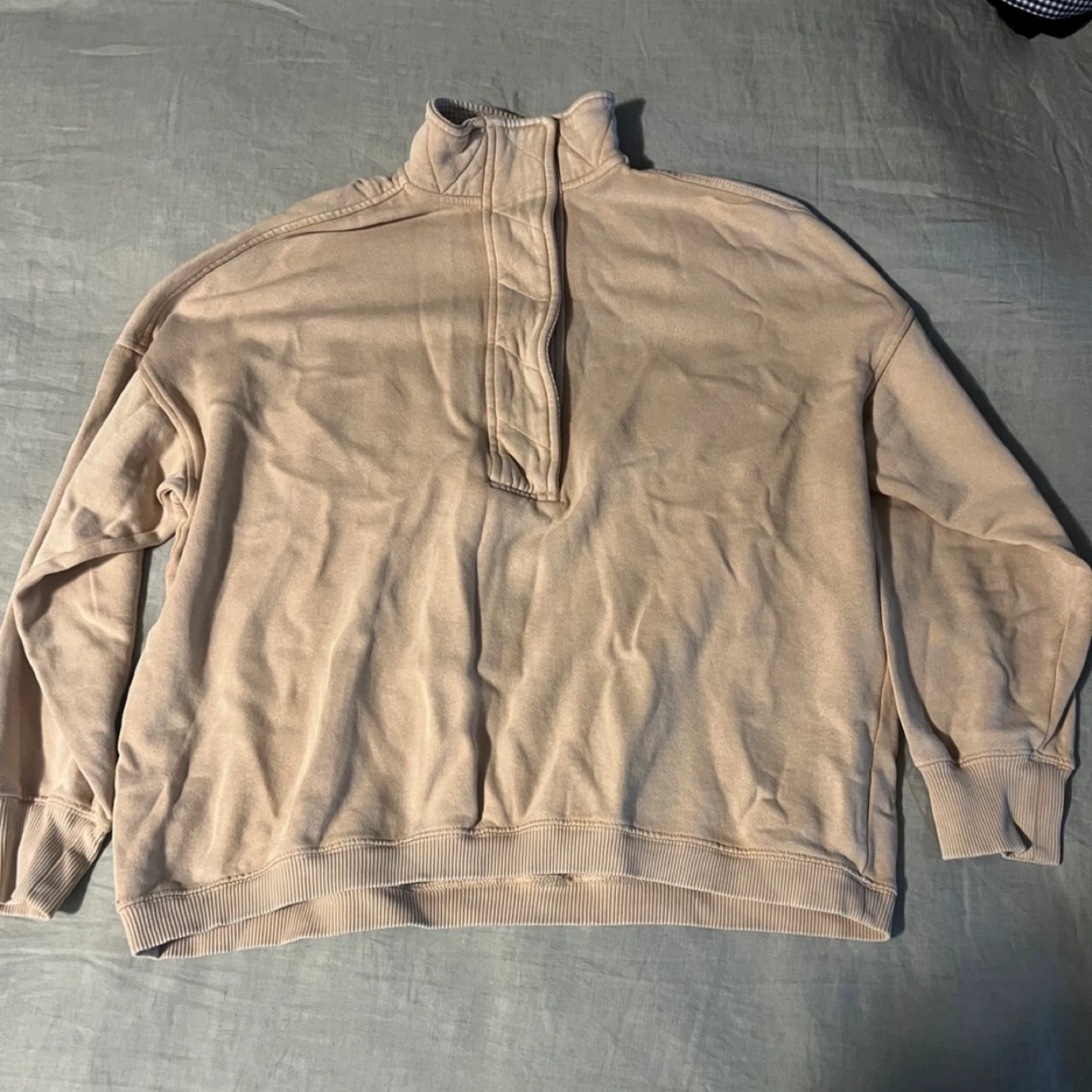 Aerie Gateway Quarter Snap Sweater - small