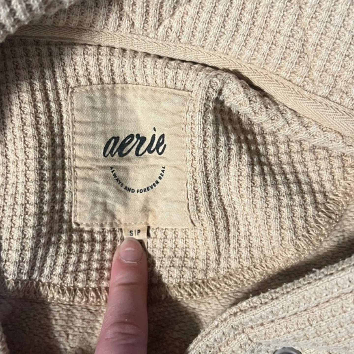 Aerie Gateway Quarter Snap Sweater - small - photo 3