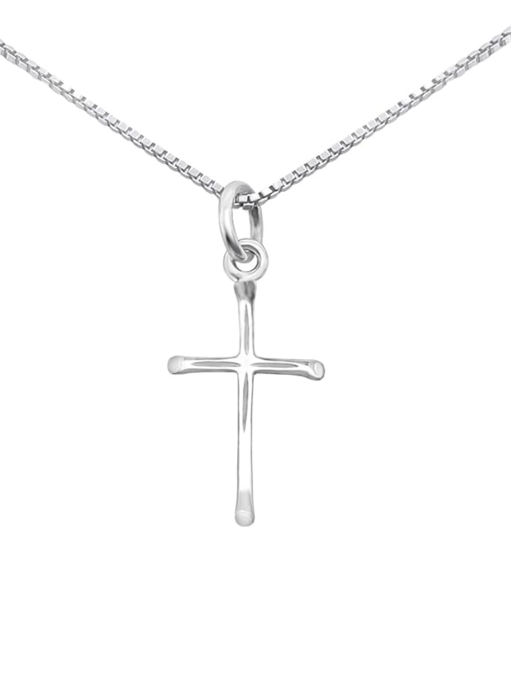 New Silver Cross Pendant Necklace - photo 2