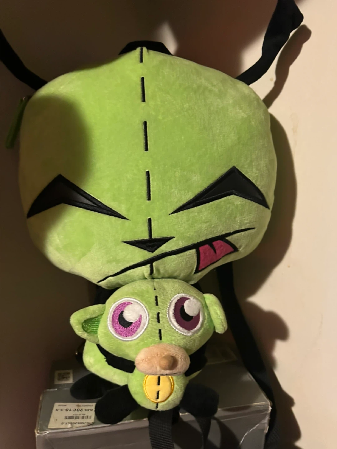Invader zim plushie bag