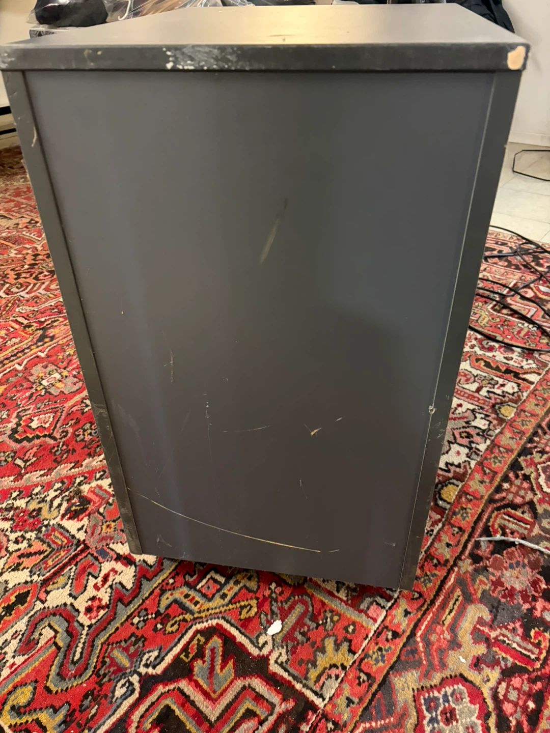 Grey 3-Drawer Filing Cabinet - photo 4