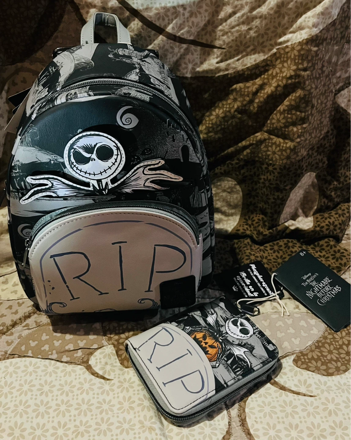 Disney The Nightmare Before Christmas Loungefly Mini Backpack
