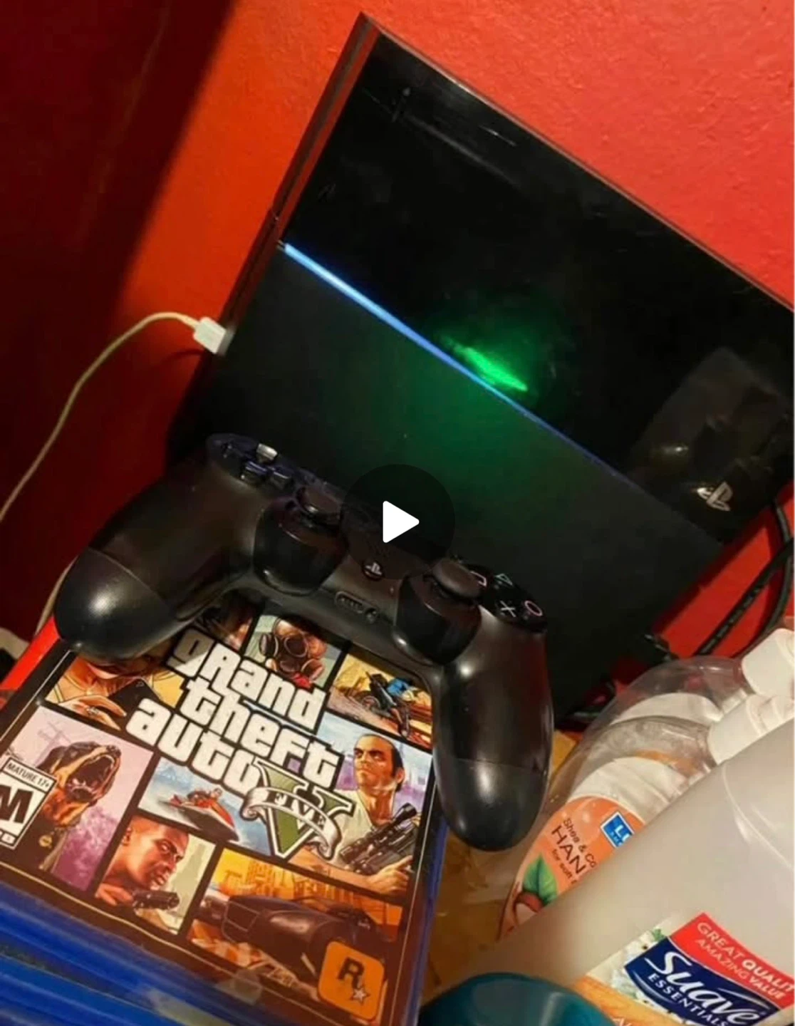 PlayStation 4 Console with Grand Theft Auto V
