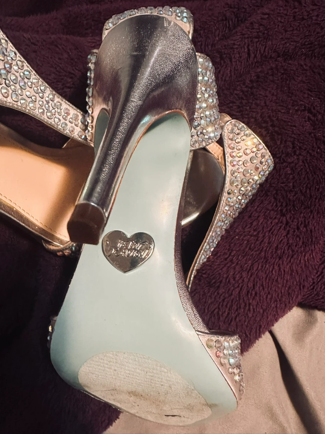 Betsy Johnson Sparkly Heels - photo 3