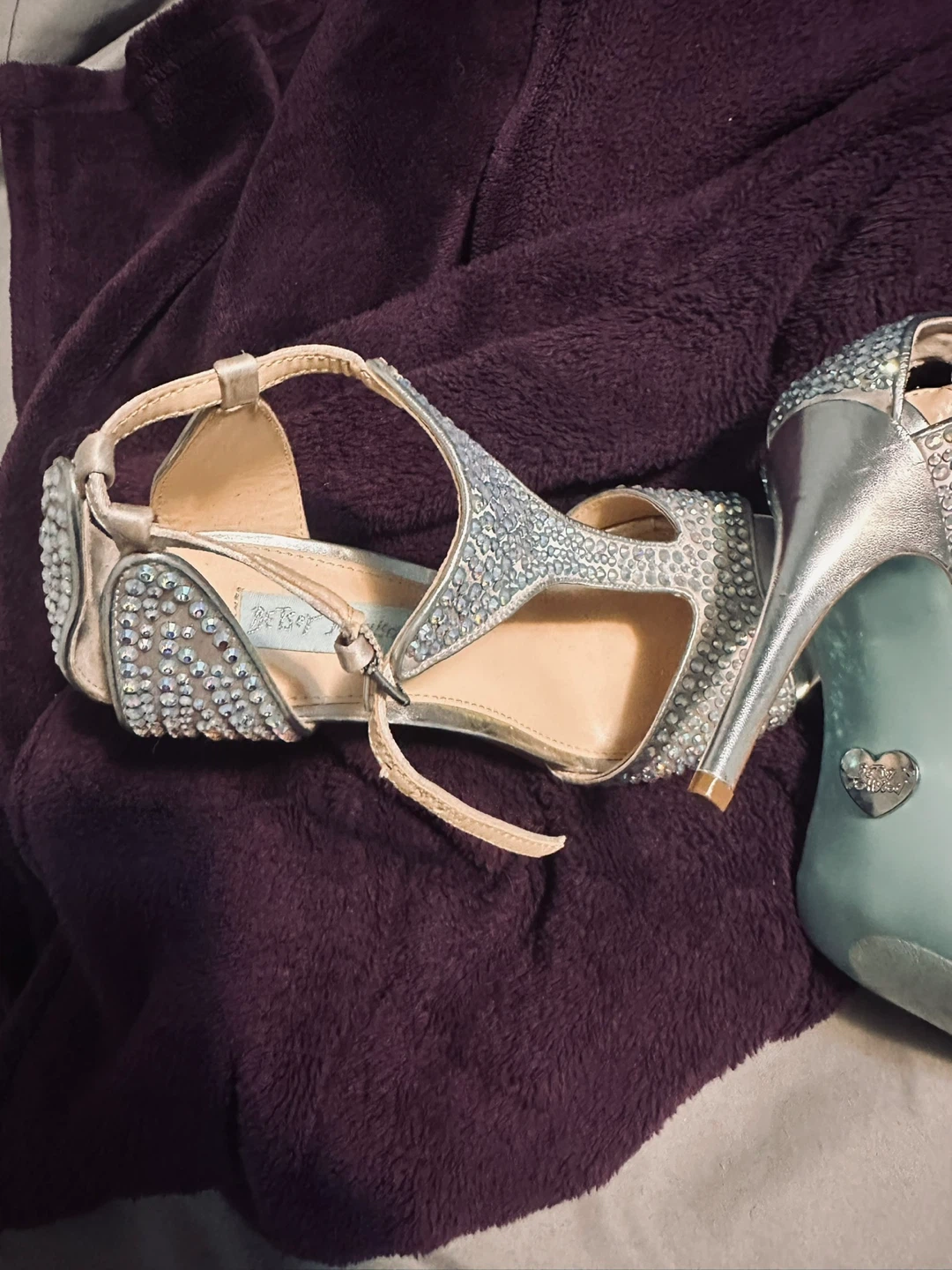 Betsy Johnson Sparkly Heels - photo 4