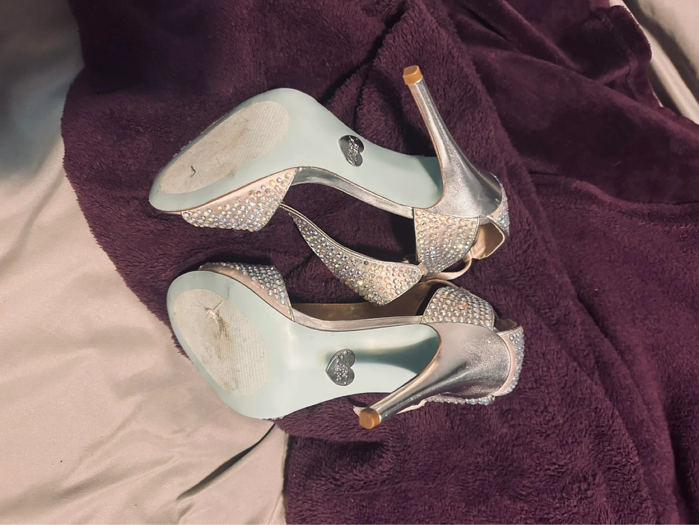 Betsy Johnson Sparkly Heels - photo 5