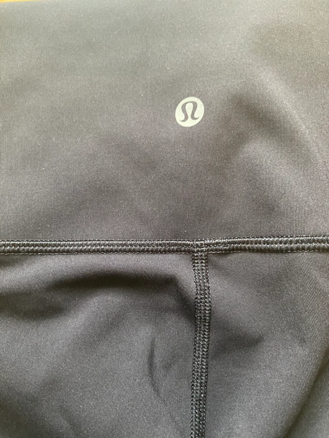 Lululemon Black Crop Leggings Size 6 - photo 2