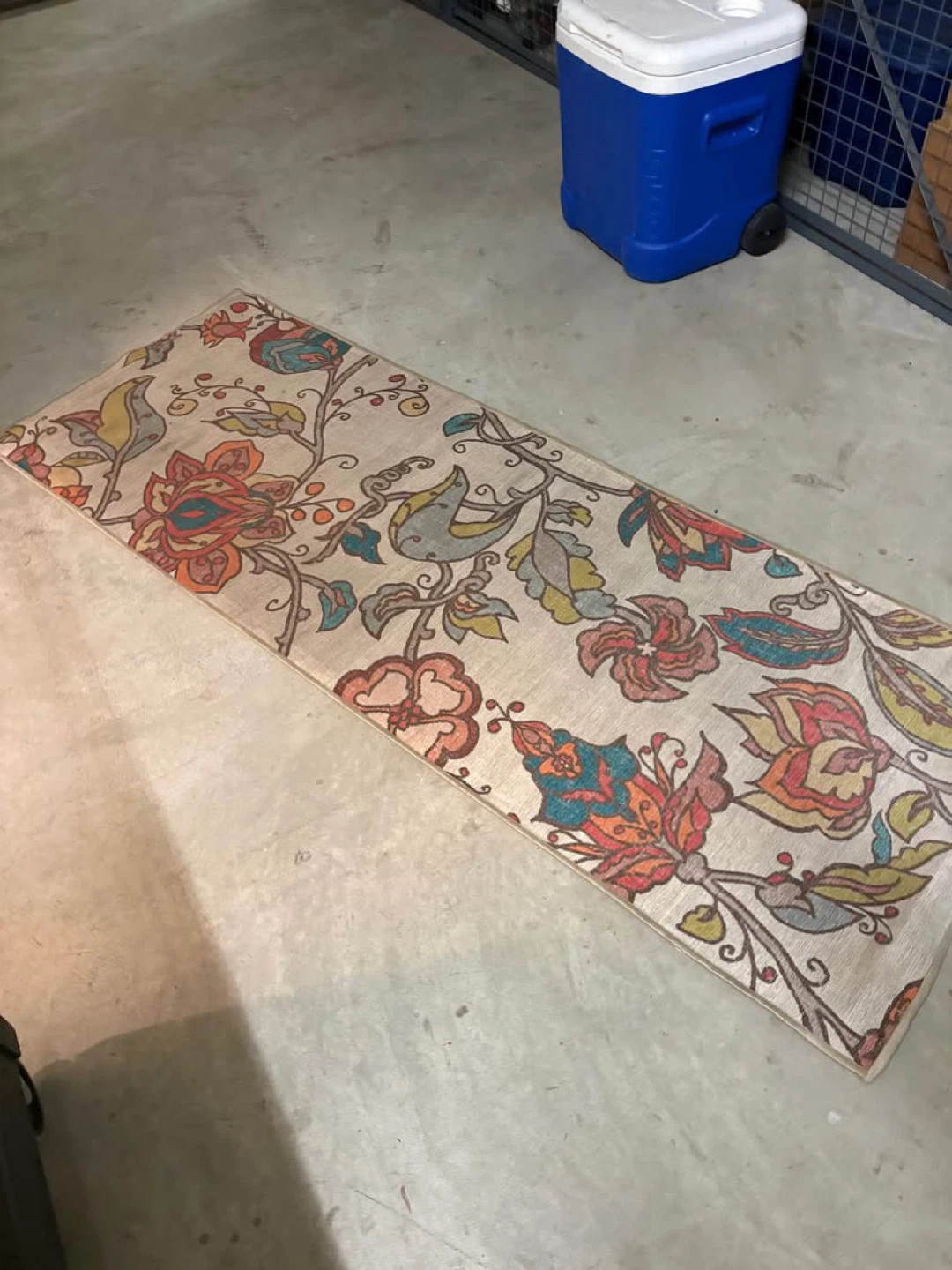 Runner Rug with Floral Pattern - photo 3