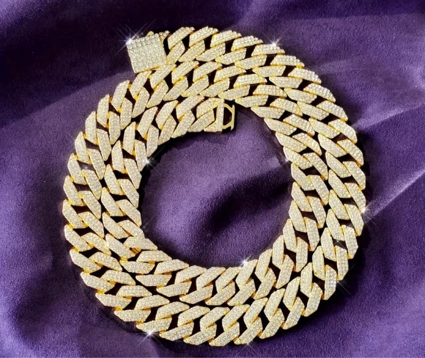 Diamond Cuban Link Chain Necklace