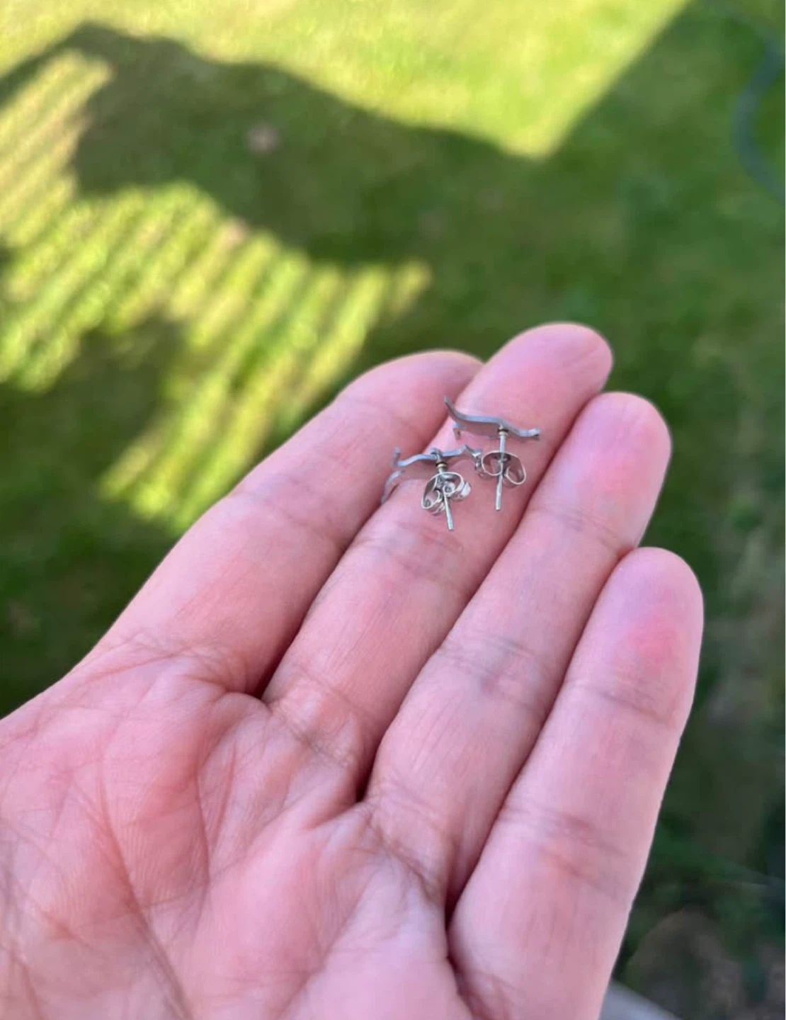 Kangaroo Stud Earrings. Small stainless steel - photo 2