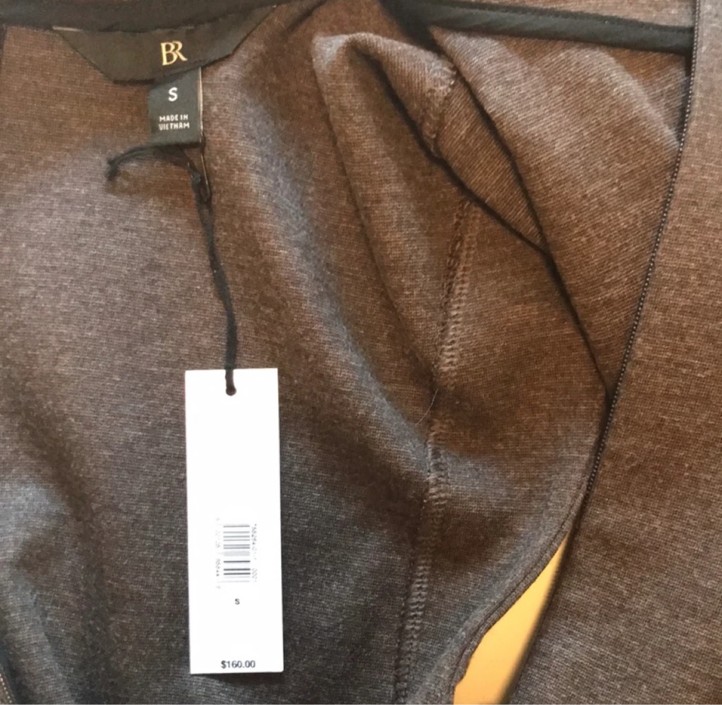 Banana Republic Mock Neck Dress - Size S - Dark Brown - photo 4