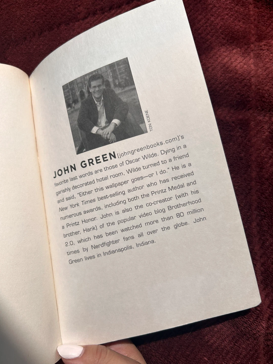 John Green Looking for Alaska Paperback Book - photo 4