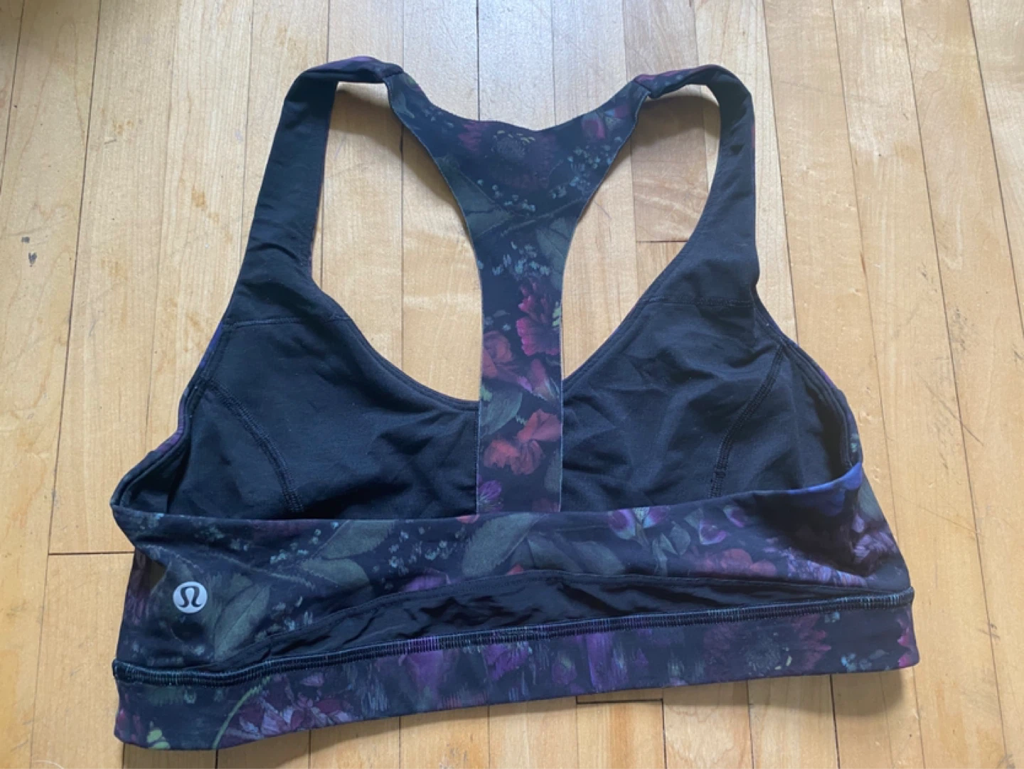 Lululemon Floral Sports Bra Size 10 - photo 2