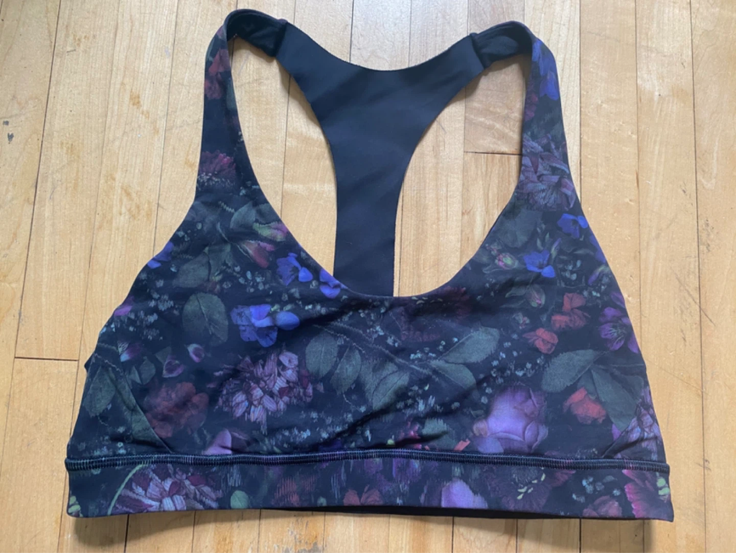 Lululemon Floral Sports Bra Size 10