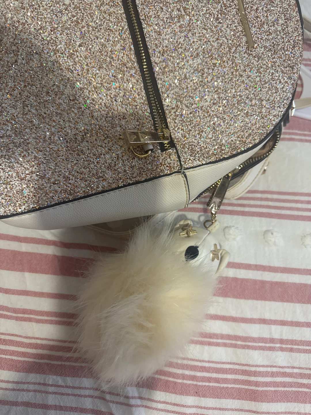 ALDO Sequin and Faux Leather Backpack - photo 5