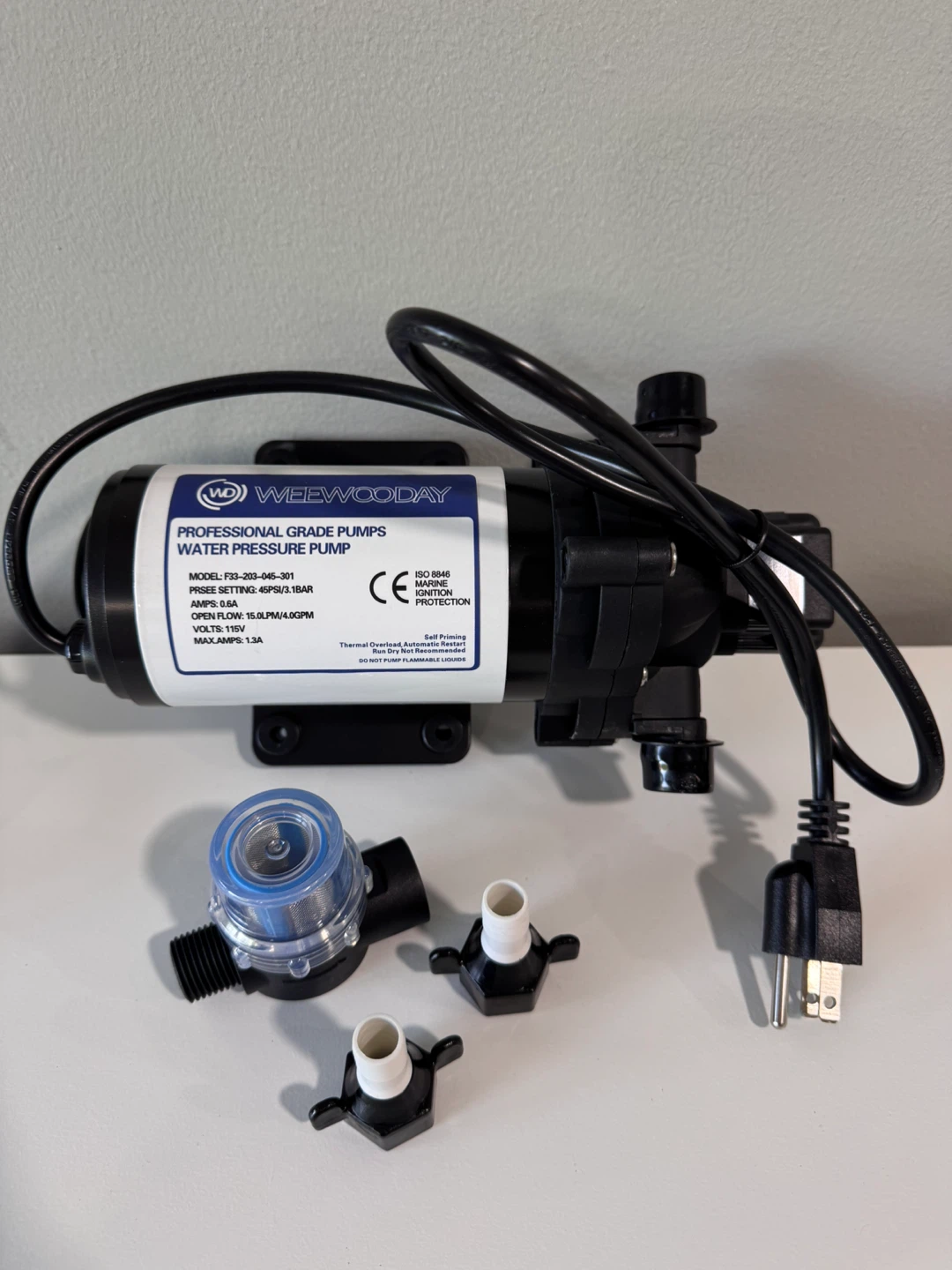 Weewooday Water Pressure Pump