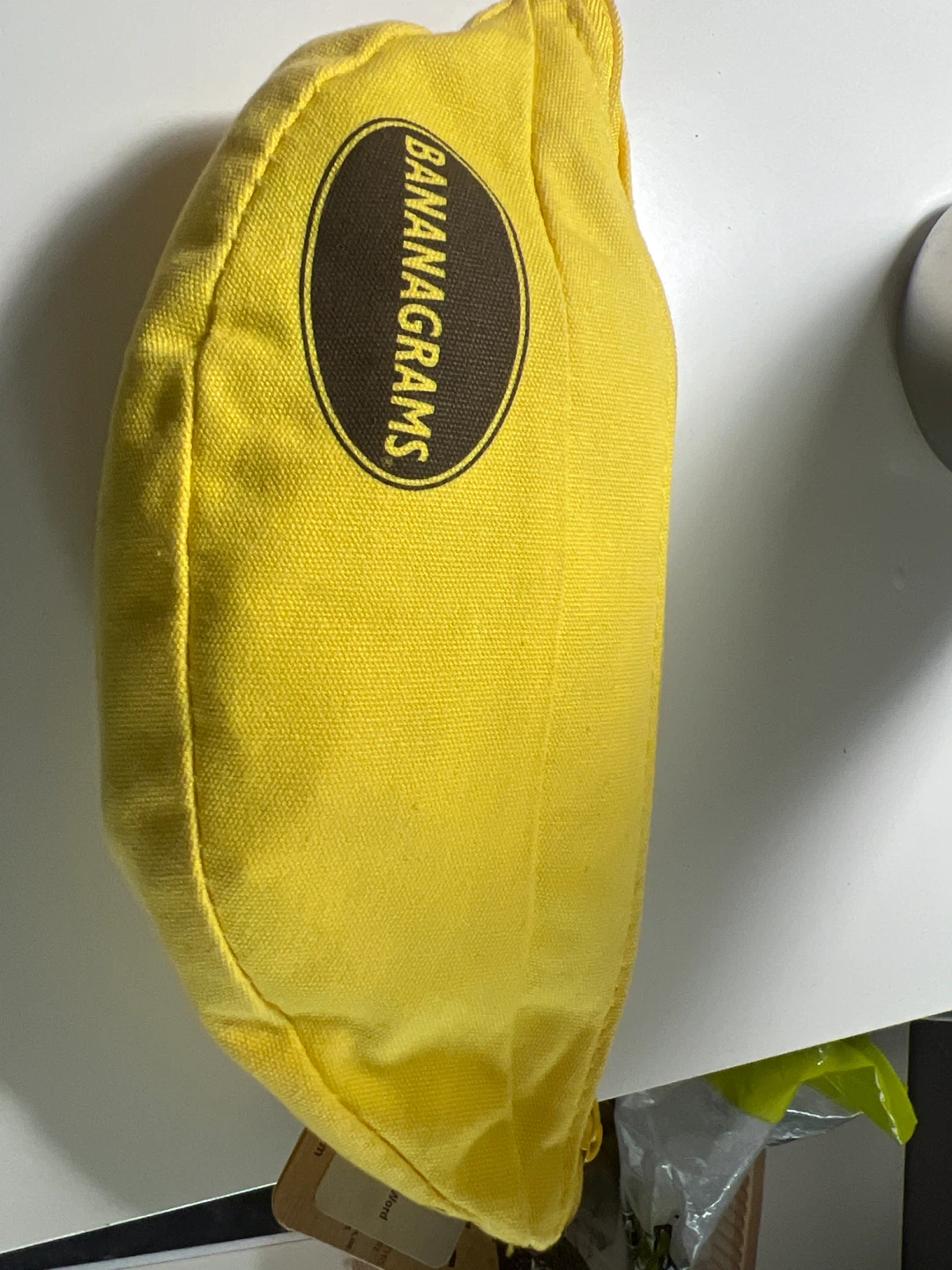 Yellow Bananagrams Pouch