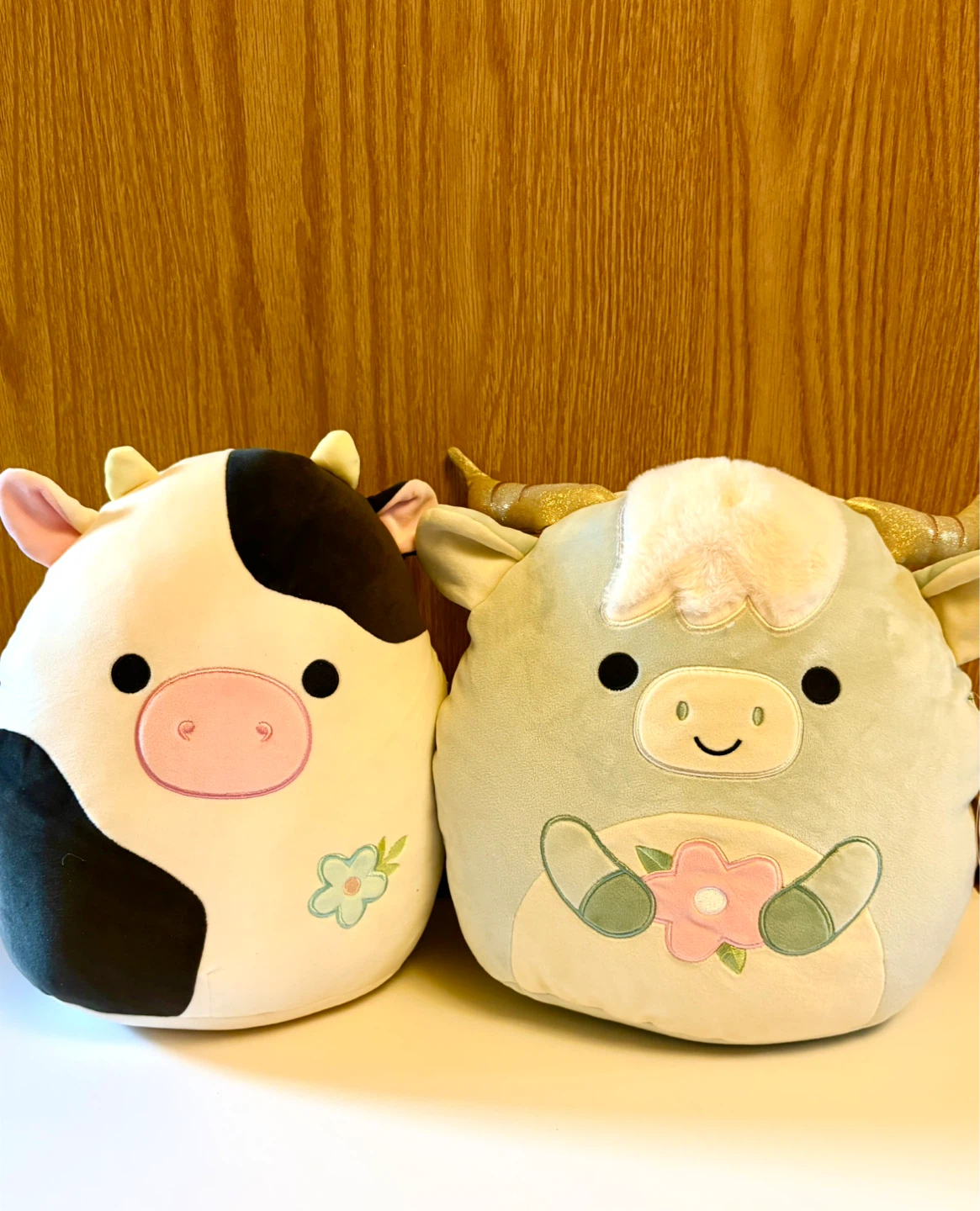 Squishmallows Plush Lot - Cows and My Melody
