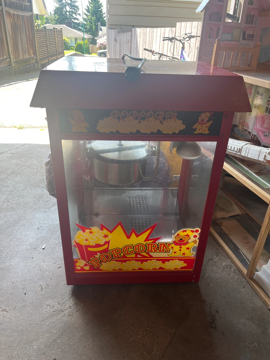 MOVING SALE! Red Popcorn Machine