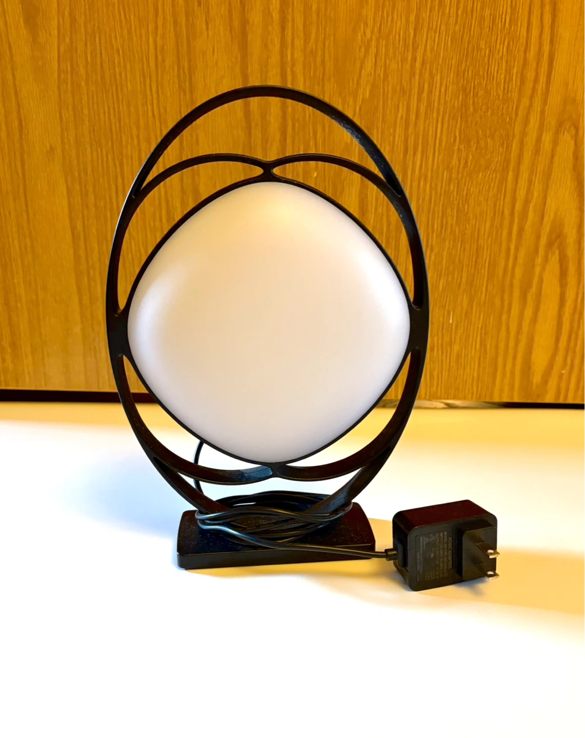 AuraGlow Decorative Lamp with Power Adapter