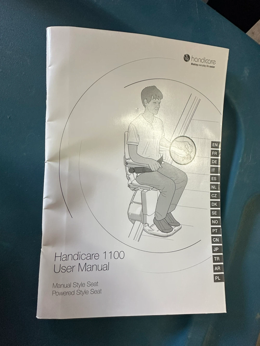 Handicare 1100 straight Stair Lift - photo 3