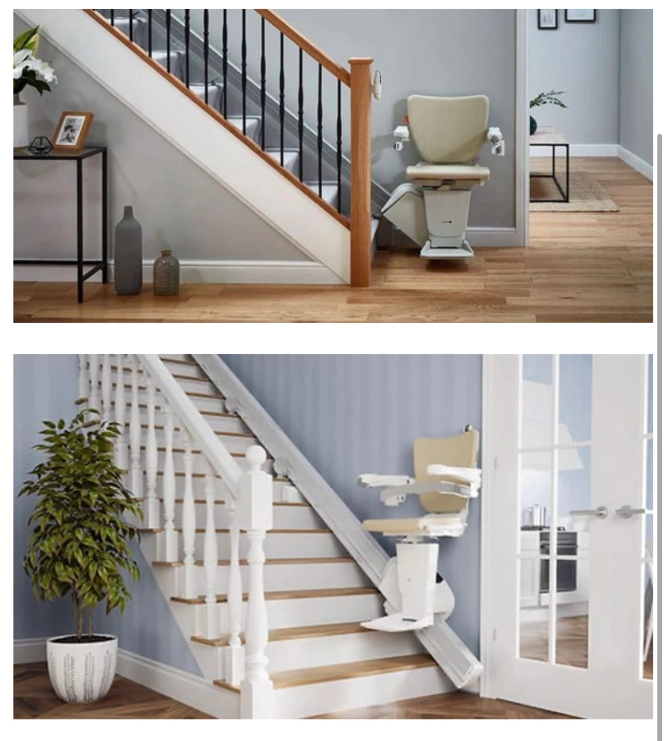 Handicare 1100 straight Stair Lift