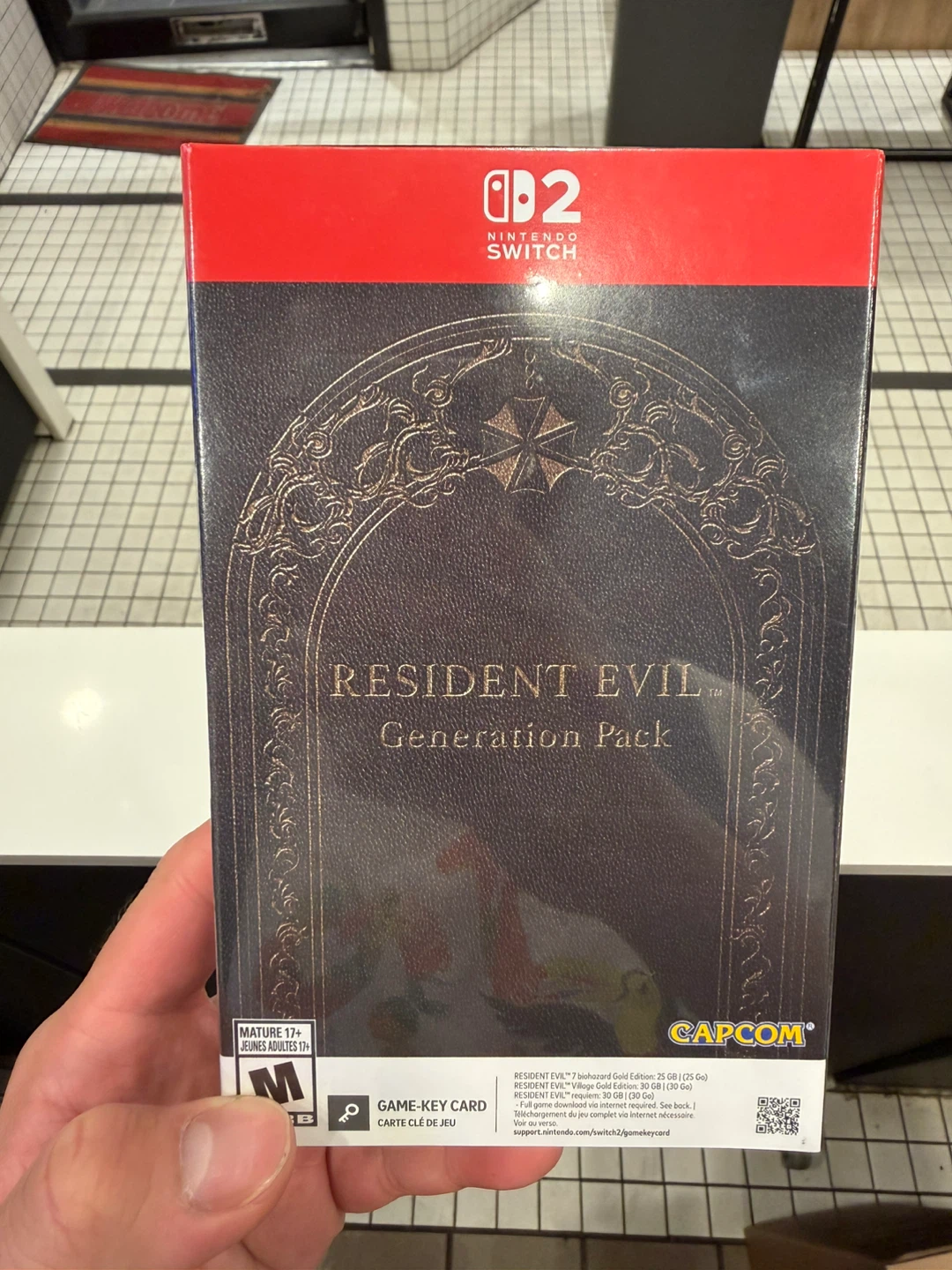 Resident Evil Village Gold Edition Nintendo Switch Game-Card