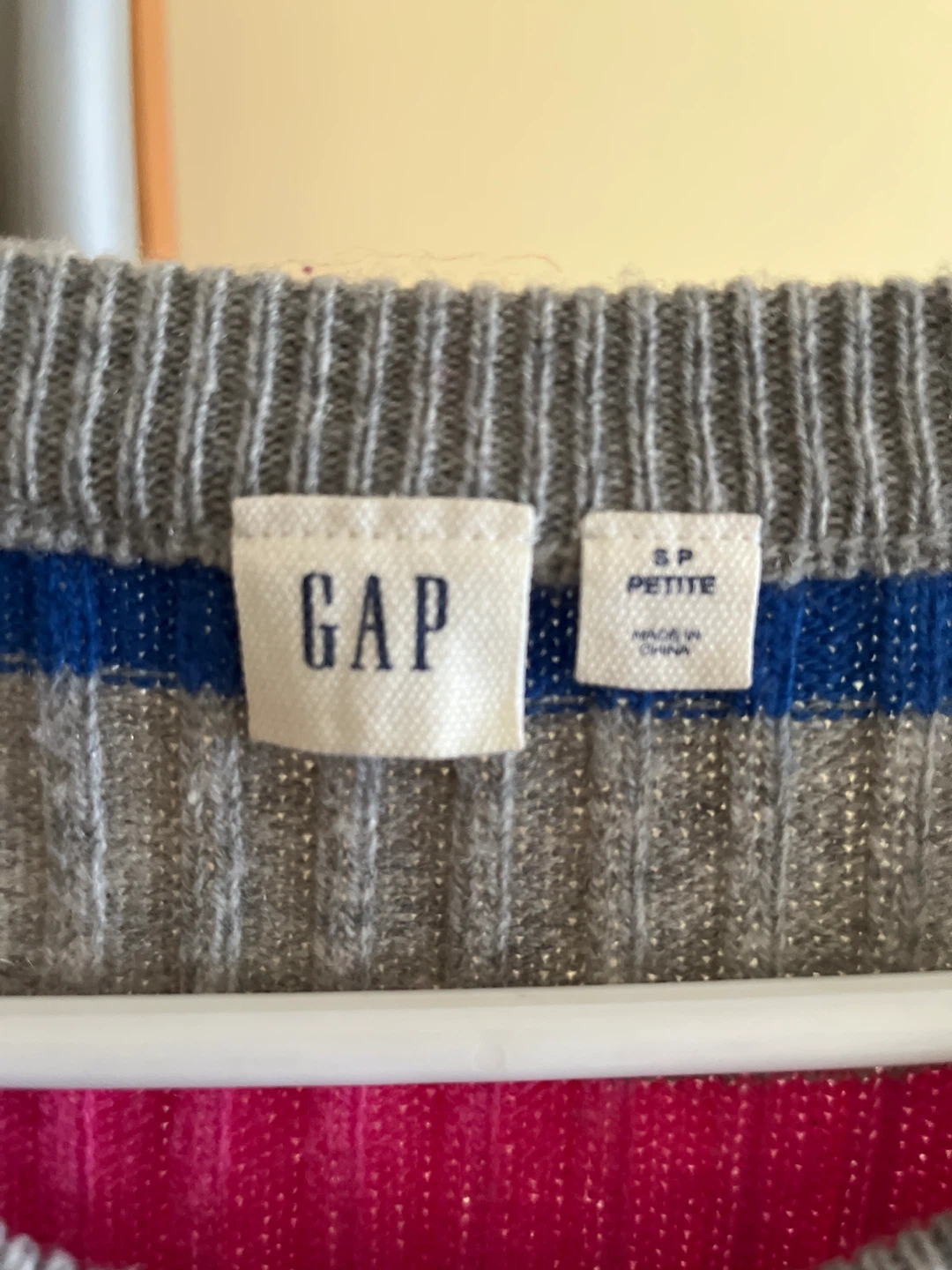 Gap Petite Striped Ribbed Sweater Dress - photo 3