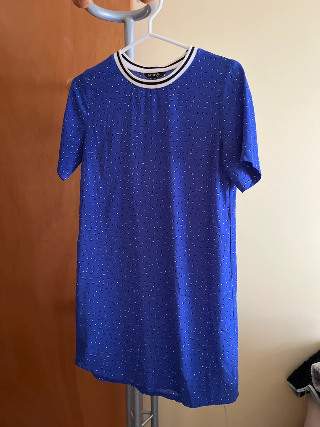 George blue printed summer dress XS/TP - photo 2