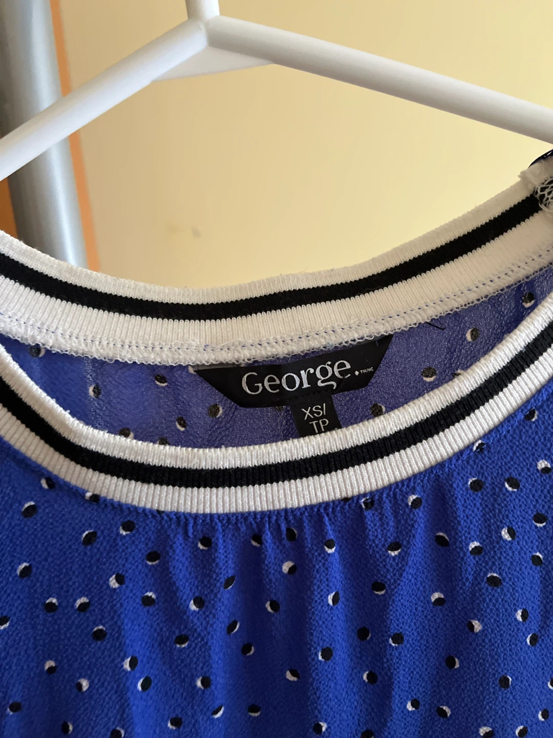 George blue printed summer dress XS/TP - photo 3